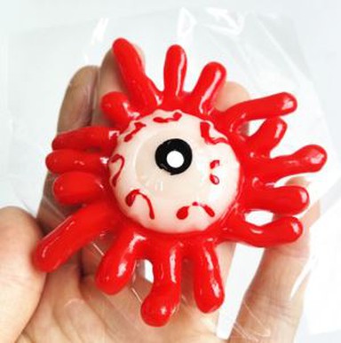 Лепкав очи Хелоуин играчка за капсула